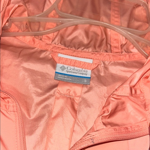 Columbia Coral and Gray Hooded Jacket - Picture 3 of 4